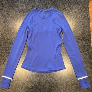 lululemon athletica Blue Long Sleeve Top